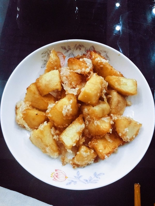 拔丝苹果家常版拔丝苹果的做法家常